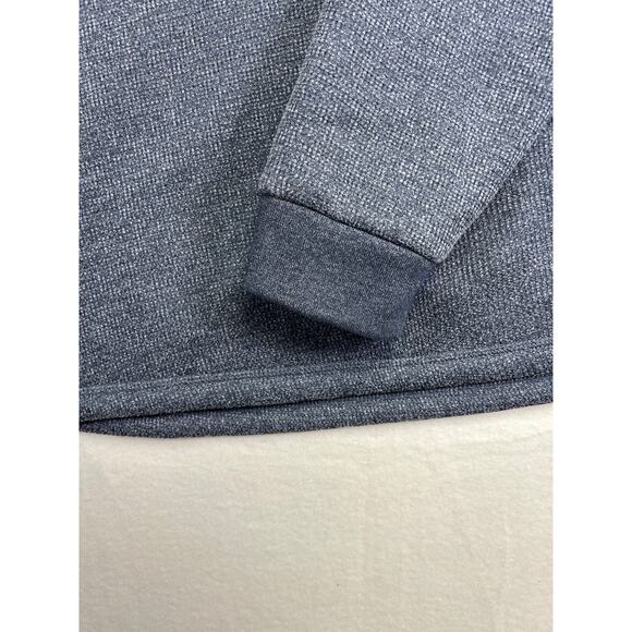 Men's B.C. Clothing Fleece Lined Crew Sweatshirt XL Blue - Picture 6 of 11
